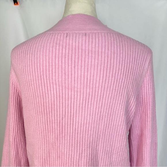 Wild Fable Sweater Junior Size XXL Cropped Pullover Turtleneck Long Sleeve‎ Pink - Picture 6 of 11